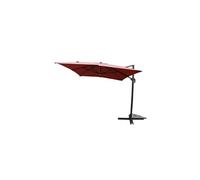 Calvia Terracotta - Parasol Rectangulaire Avec Led Marron