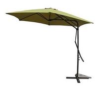 Alcudia Vert - Parasol Rond Avec Système D'ouverture Rapide Vert