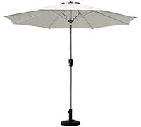 Parasols 9ft/2.7m Blue Patio Umbrella - Crank and Tilt Umbrellas S for Outdoor Garden Patio Beach Deck Or Po