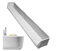 Paraspruzzi Kit de baignoire - Banc de jeux - Support de salle de bain avec ventouses - Barrière anti-pétition - Pour , maison, douche, voyage, camping