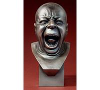 Parastone Bronze Classique Sculpture Messerschmidt Character Head, Résine, Montage sur table, 19 cm