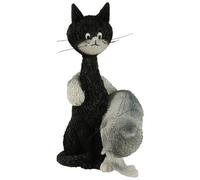 Parastone DUB52 Dubout Cats Collection Figurine chat câlin noir et gris