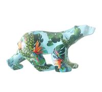 Parastone Eisbär (Ours Blanc) S - Collection Museumsshop - H : 11 cm, sculpture d'après Francois Pompon, couleur : motif tropical