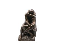 PARASTONE Figurine reproduction Le Baiser de Rodin - Hauteur 24 cm - Largeur 15 cm - Profondeur 15 cm
