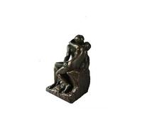 Parastone Statuette Le Baiser de Rodin. Auguste, Résine, 17 cm, 0,8 kg, Neutre, Art Nouveau