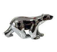Parastone Ours Polaire (Ours Blanc) S - Museumsshop Collection - 11 cm, Sculpture d'après Francois Pompon, Couleur Argent