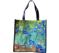 Parastone Sac pour les courses Van Gogh - Iris en PVC non tissé 40 x 40 x 10 cm BLEU G