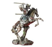Parastone Statue Samouraï à cheval en résine
