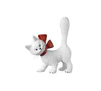 PARASTONE Statuette blanche Les chats par Dubout - La Minette - Hauteur 10.5 cm - Largeur 9 cm - Profondeur 3 cm