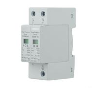 Parasurtenseur 2P 40 KA pour 420 VAC, dispositif de protection avec courant de décharge nominal de 20 KA, modulaire pour panneau électrique domestique, montage sur rail DIN