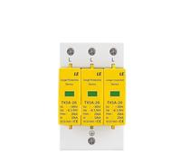 Parasurtenseur AC 1P 2P 3P 4P 20KA 40KA 60KA 385V Dispositif de protection contre les surtensions domestiques 10KA 30KA(1P,10-20KA)