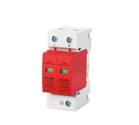 Parasurtenseur AC SPD - Distribution basse tension - Dispositif de protection contre la foudre - Module de commutation 2P 20KA ~ 40KA - 1 pièce (2P 385 V AC, 20-40 KA (blanc)