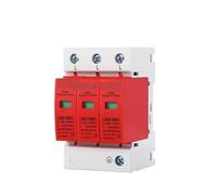 Parasurtenseur AC SPD, Distribution Basse Tension, Parafoudre Domestique, Dispositif De Protection Contre La Foudre, Module De Commutation 3P 10KA~20KA, 1 Pièce(3P 275V AC,20-40KA(White))