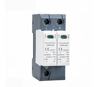 Parasurtenseur bipolaire GSP9 20KA-40KA SPD AC275V AC385V 400V 440V, parasurtenseur domestique 1P+N sur rail DIN(2P AC400V 40KA)