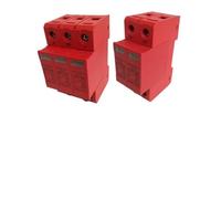 Parasurtenseur CC pour systèmes solaires photovoltaïques, 2P/3P 1000 V 40 kA avec support sur rail et indicateur d'état LED