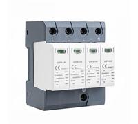 Parasurtenseur GSP9 4 pôles 20KA-40KA SPD AC275V AC385V 400V 440V SPD Parasurtenseur domestique 3P+N(4P AC400V 40KA)