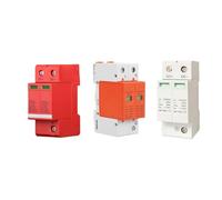 Parasurtenseur photovoltaïque Dispositif de protection contre les surtensions Parafoudre SPD AC 220 V 230 V 380 V 400 V 3/4 pôles Protection contre les surtensions(AC420V 20-40KA,2P)
