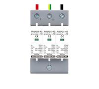 Parasurtenseur SPD 2P DC500V DC1000V AC220V 20KA~40KA(3P 20-40KA,DC1000V)