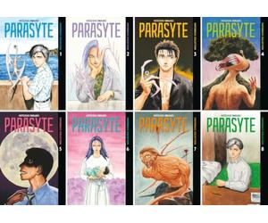 Parasyte Paperback Collection Vol. 1-8 Complete Manga Set by Hitoshi Iwaaki