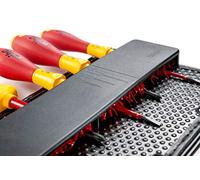 Parat 491000551 Panneau CP-7 pour Boîte à Outils Bilatéralement, Noir/Argent