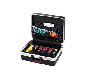 Parat 588070171 Mallette à Outils Classic Deep Space TSA Look CP-7 (avec Compartiment à Documents, Tableau à Outils Double Face, poignée de Transport Soft-Touch, Double Cadre en Aluminium Stable, Sac