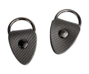Parat 900017081 Anneaux de Fixation pour Sacoche, Bleu/Noir, Set de 2 Pièces