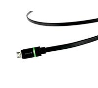 Parat Câble de données/Charge USB - USB de Type A vers Micro USB avec Affichage LED - là ¤ NGE 1,2 m - Noir