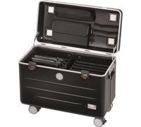 PARAT Case N10 - Chariot multimédia - Noir - Acrylonitrile butadiène styrène (ABS) - Aluminium - Mousse - Ordinateur portable - 39,6 cm (15,6 inch) - 2 tiroir(s)