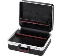 Parat 588070171 Mallette à Outils Classic Deep Space TSA Look CP-7 (avec Compartiment à Documents, Tableau à Outils Double Face, poignée de Transport Soft-Touch, Double Cadre en Aluminium Stable, Sac