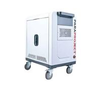 PARAT PARAPROJECT - Chariot multimédia - Gris - Blanc - Tablette - 4 roues/tablette - iPad - UL - CE