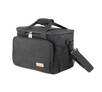 Parateck Sac Isotherme 30L Grande Capacité Glaciere Sac Repas Lunchbox Portable Sac de Pique Nique Lunch Bag avec Bandoulière Réglable pour Le École Le Travail Camping Voyage