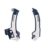 Acerbis Protection de cadre X-Grip Husqvarna TC/FC Bleu foncé/Blanc