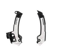 Acerbis Husqvarna TC/FC, Protection de cadre X-Grip Noir/Blanc Noir/Blanc