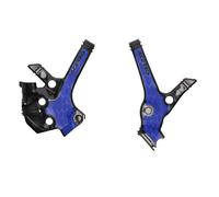 Acerbis Yamaha YZ 85, Protection de cadre X-Grip Noir/Bleu Noir/Bleu