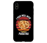 Paratha vintage, je me marie bien avec les amateurs de cuisine Paratha Coque pour iPhone XS Max