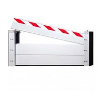 Paratie Antiallagamento H 60cm x L 185cm,Déflecteur De Protection Contre Les Inondations, Bouclier Réutilisable En Aluminium, Barrages Temporaires Amovibles Pour Sous-sol, Portails D'entrée
