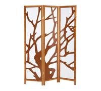 Paravent 3 pans bois 8254