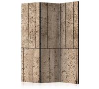 Paravent 3 volets - Beige Wall [Room Dividers] - 135x172 Artgeist (38334) Beige