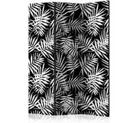 Paravent 3 Volets "Black & White Jungle" 135x172cm