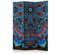 Paravent 3 Volets "Blue Fantasy" 135x172cm