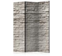 Paravent 3 Volets "Brick Wall : Minimalism" 135x172cm