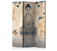 Paravent 3 Volets "Buddha of Prosperity" 135x172cm