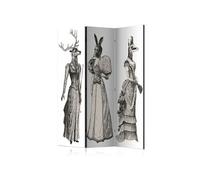 Paravent 3 volets Chic Zoo-Taille L 135 x H 172 cm