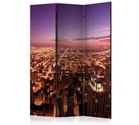 Paravent 3 Volets "Chicago Panorama" 135x172cm