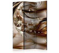 Paravent 3 Volets "Chocolate Tide" 135x172cm