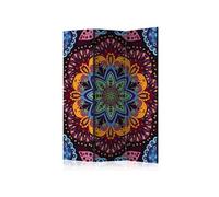 Paravent 3 Volets "Colourful Kaleidoscope" 135x172cm