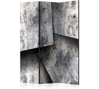 Paravent 3 Volets "Concrete Cards" 135x172cm