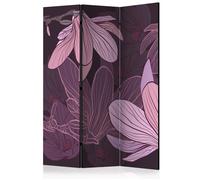 Paravent 3 Volets "Dreamy Flowers" 135x172cm
