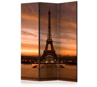 Paravent 3 Volets "Eiffel Tower at Dawn" 135x172cm