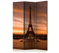 Paravent 3 Volets "Eiffel Tower at Dawn" 135x172cm